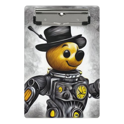 Terminator Pooh in a Hat Mini Clipboard