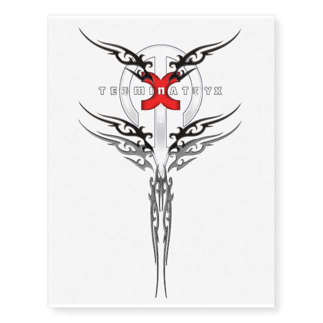 Terminatryx Temporary Tattoo (Logo 2) (Front)