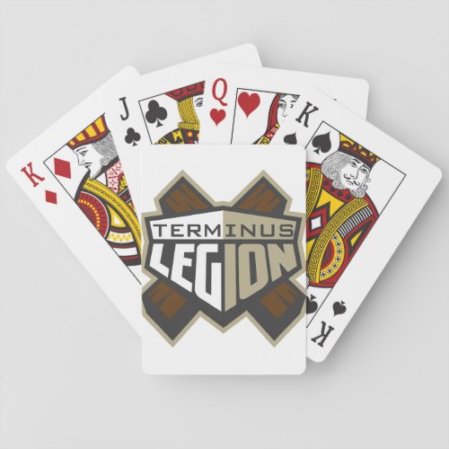 Terminus Legion  Logo Playing Cards