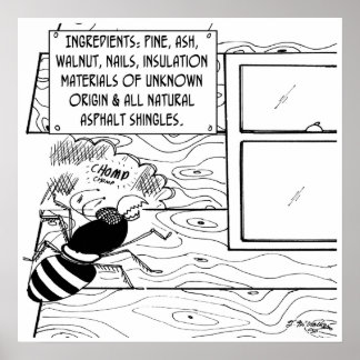 Termite Reads Ingredient List Poster