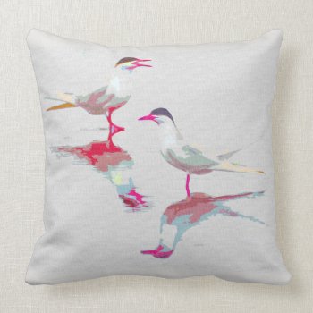 Tern Pillow by Considernature at Zazzle