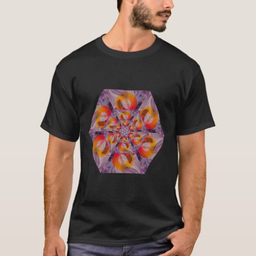 Ternion Belt Fractal from hoghd hydro dip professi T_Shirt