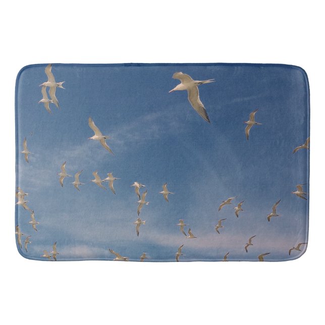 Terns Overhead Bathroom Mat (Front)