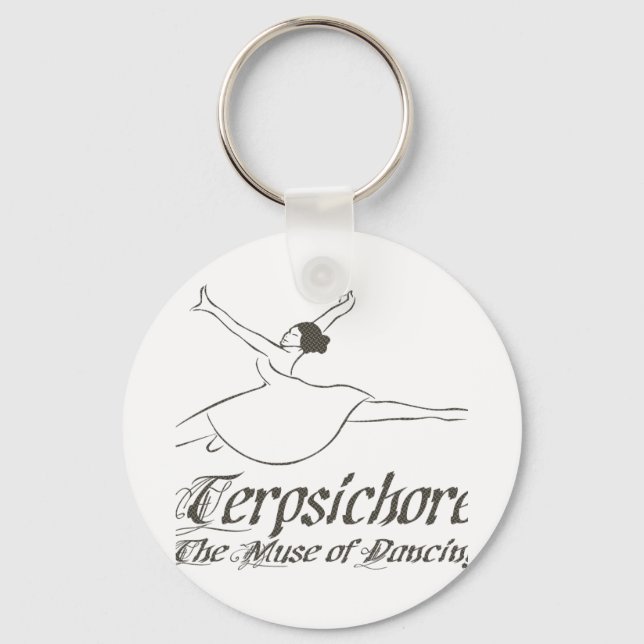 Terpsichore Keychain (Front)