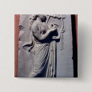 Terpsichore, the muse of dancing and song button