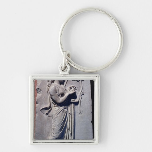 Terpsichore, the muse of dancing and song keychain (Front)