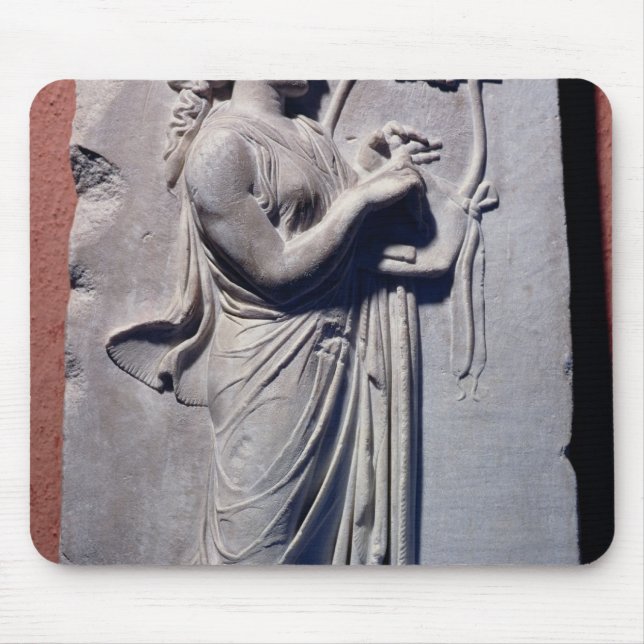 Terpsichore, the muse of dancing and song mouse pad (Front)
