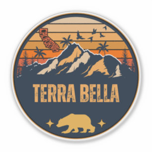 Terra Bella, California Sticker