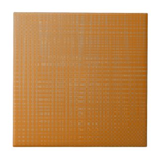 Terra Cotta Color Weave Ceramic Tile