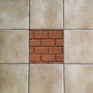 Terra Cotta Orange Red Brick DIY Background
