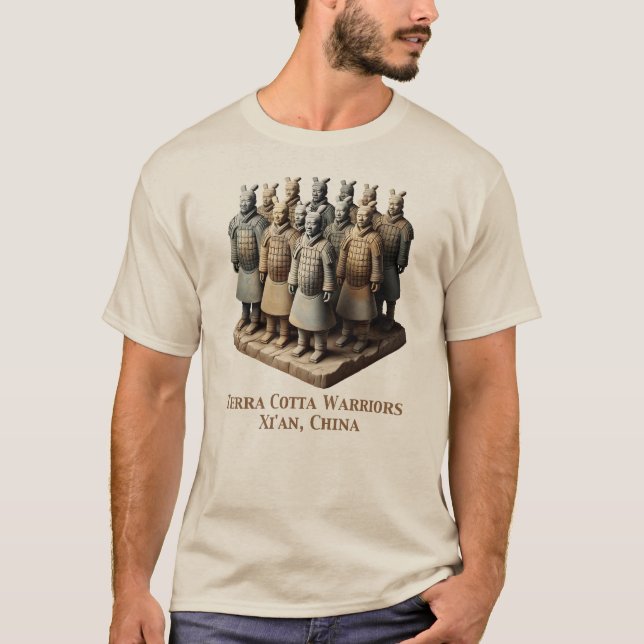 Terra Cotta Warriors: Xi'an, China T-Shirt (Front)