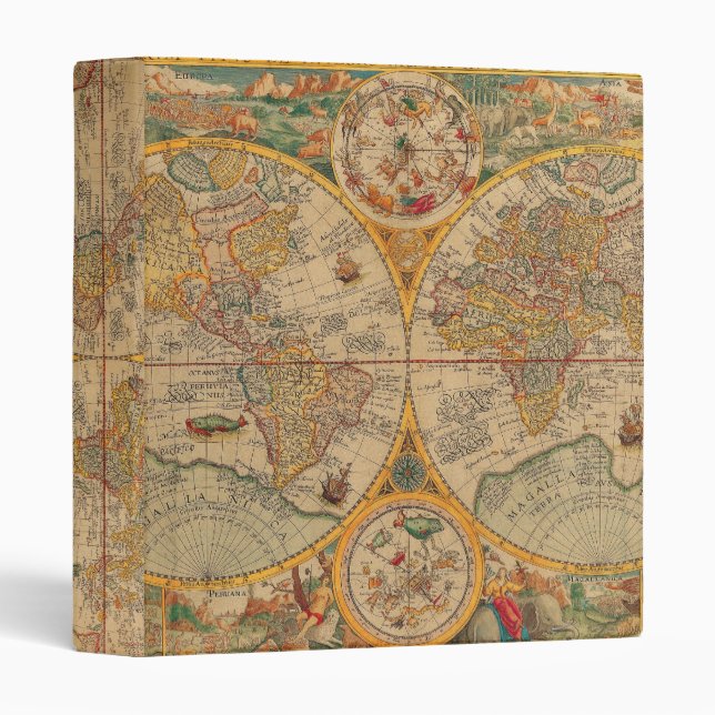 Terra Incognita 3 Ring Binder (Front/Spine)
