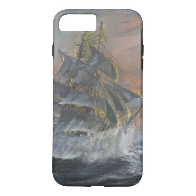 Terra Nova heads into a fierce Gale Dawn Case-Mate iPhone Case (Back)
