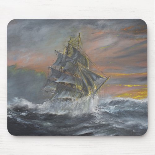 Terra Nova heads into a fierce Gale Dawn Mouse Pad