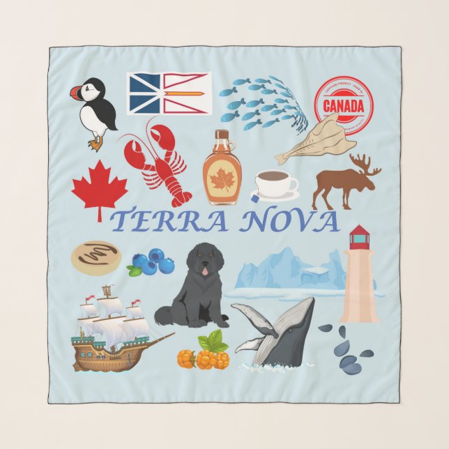 Terra Nova Newfoundland Scarf (Front)