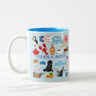Terra Nova Newfoundland Two-Tone Coffee Mug
