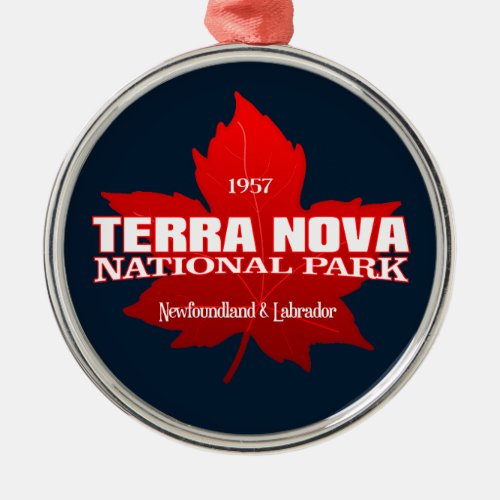 Terra Nova NP maple leaf  Metal Ornament