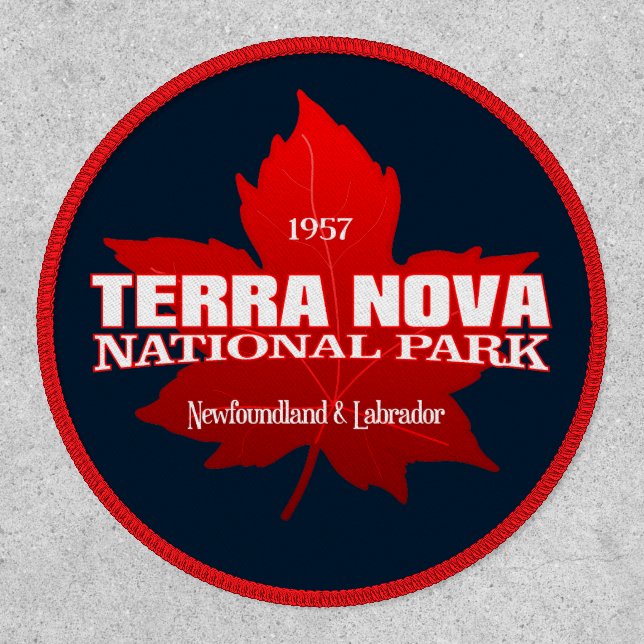 Terra Nova NP (maple leaf)  Patch (Front)