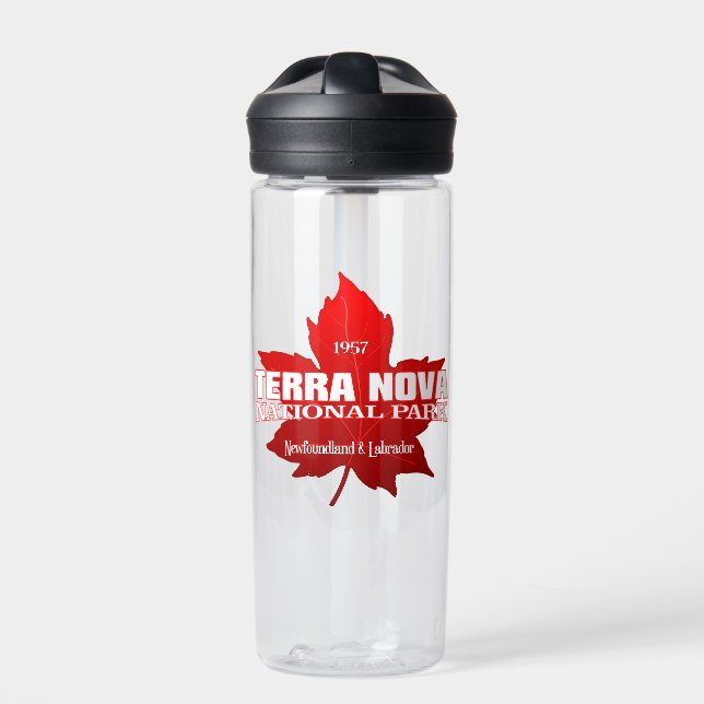 Terra Nova NP (maple leaf)  Water Bottle (Front)