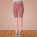 Terra Rosa and Melon  Leggings<br><div class="desc">Terra Rosa and Melon</div>