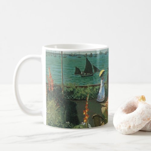 Terrace at the Seaside by Claude Monet Coffee Mug
