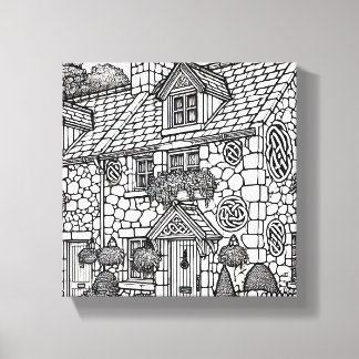 Terrace House #12 Canvas Print