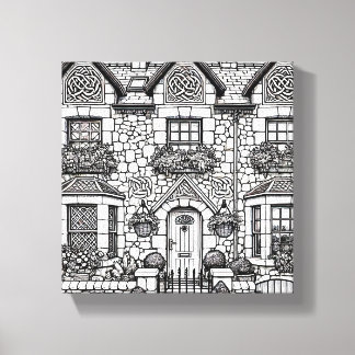 Terrace House #21 Canvas Print