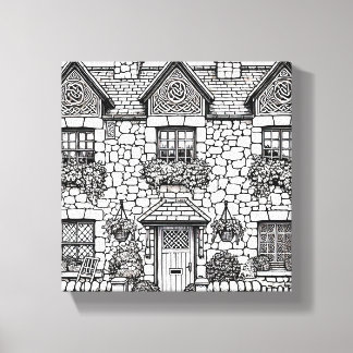 Terrace House #25 Canvas Print