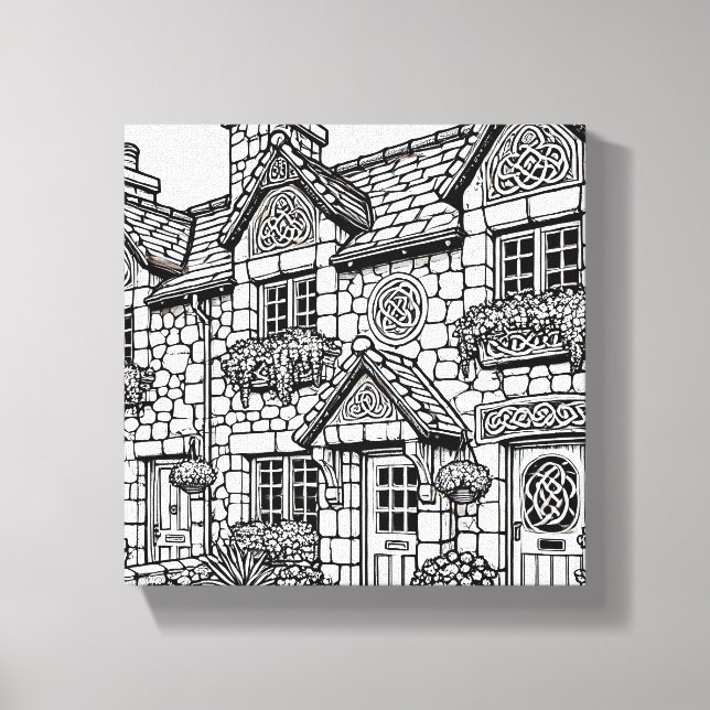 Terrace House #31 Canvas Print (Front)