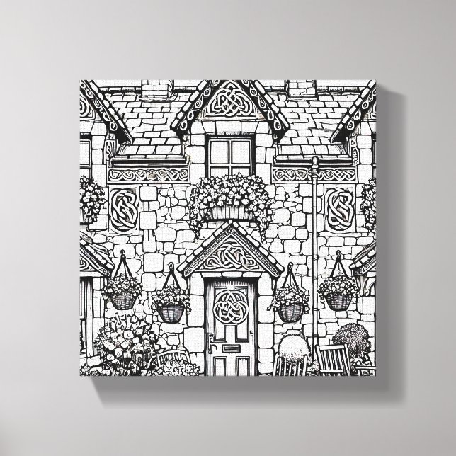 Terrace House #33 Canvas Print (Front)