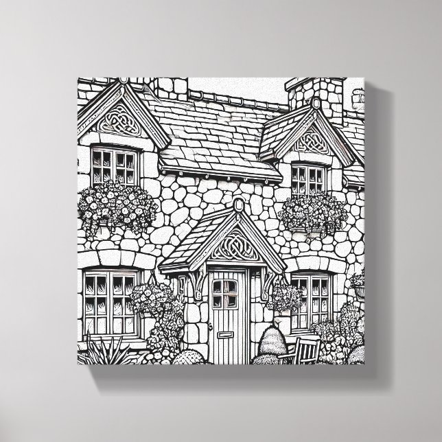 Terrace House #43 Canvas Print (Front)