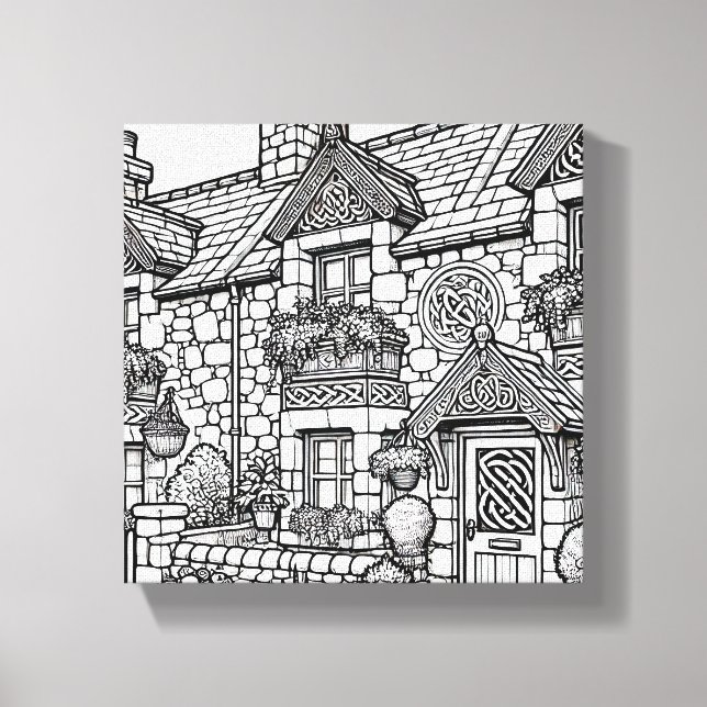 Terrace House #50 Canvas Print (Front)