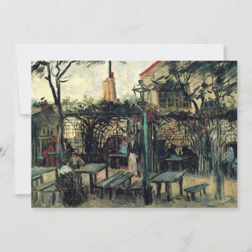 Terrace of a Cafe Montmartre by Vincent van Gogh