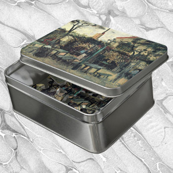 Terrace Of A Cafe  Montmartre By Vincent Van Gogh Jigsaw Puzzle by VanGogh_Gallery at Zazzle