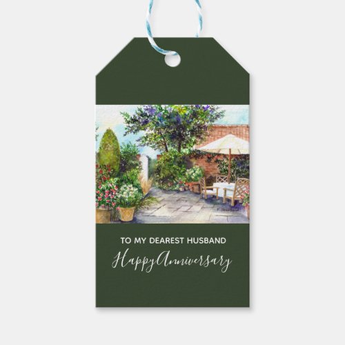 Terrace of The Manor House York Gift Tags