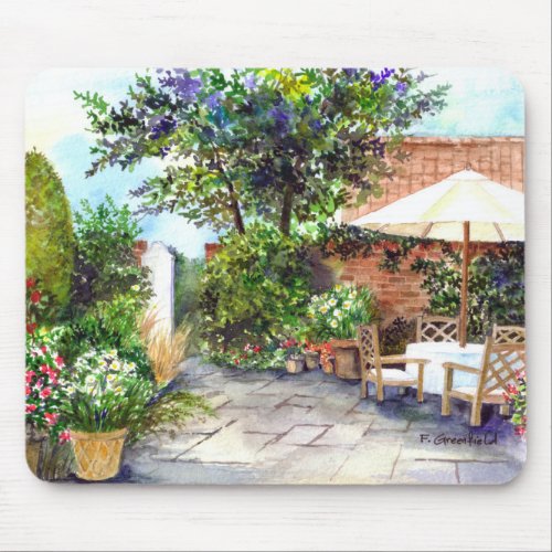 Terrace of The Manor House York Mouse Pad