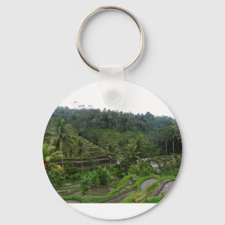 Terraced Rice Fields Keychain