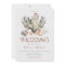 Terracota and Cactus Wedding Fiesta invitations