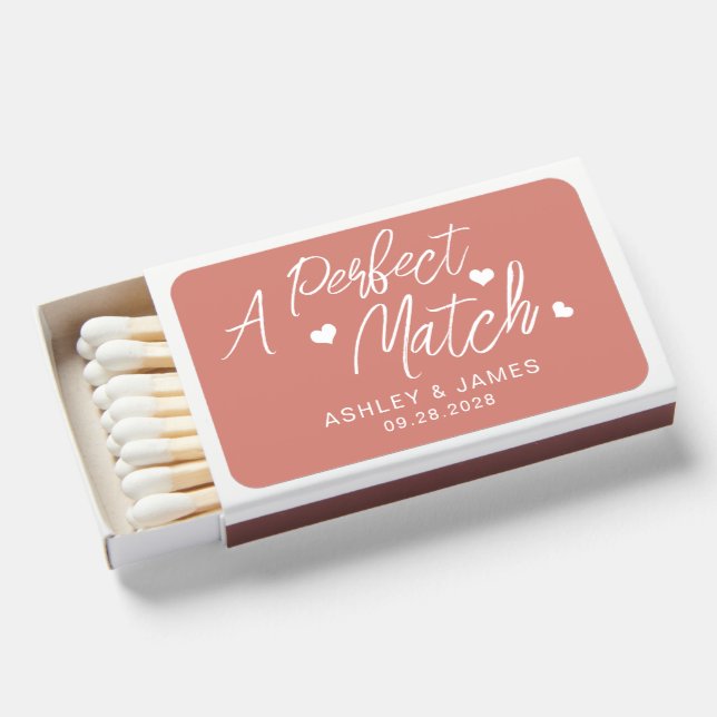 Terracotta A Perfect Match Wedding (Front Open)