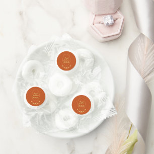 Terracotta and Gold Wedding Life Saver® Mints