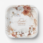 Terracotta and White Flowers Boho Bridal Shower