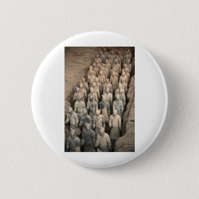 Terracotta Army Button (Front)