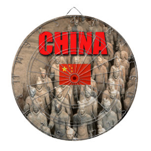 Terracotta Army China - Professional Photo Dart Board