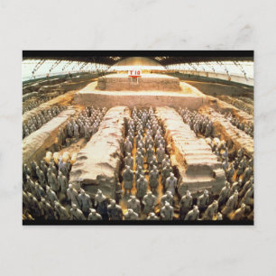Terracotta Army, Qin Dynasty, 210 BC Postcard