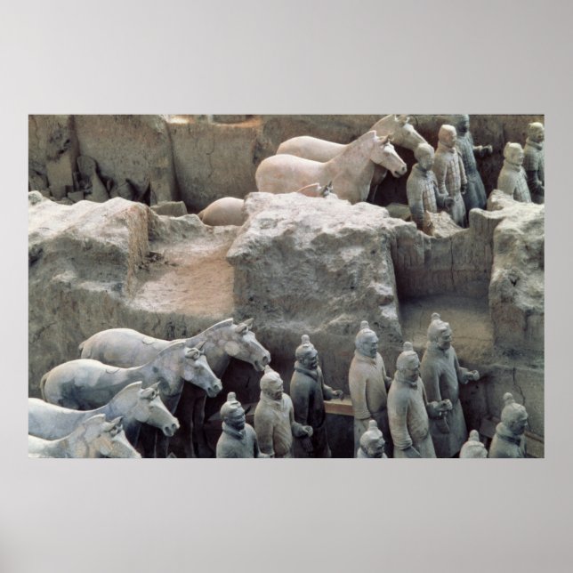 Terracotta Army, Qin Dynasty, 210 BC Poster (Front)