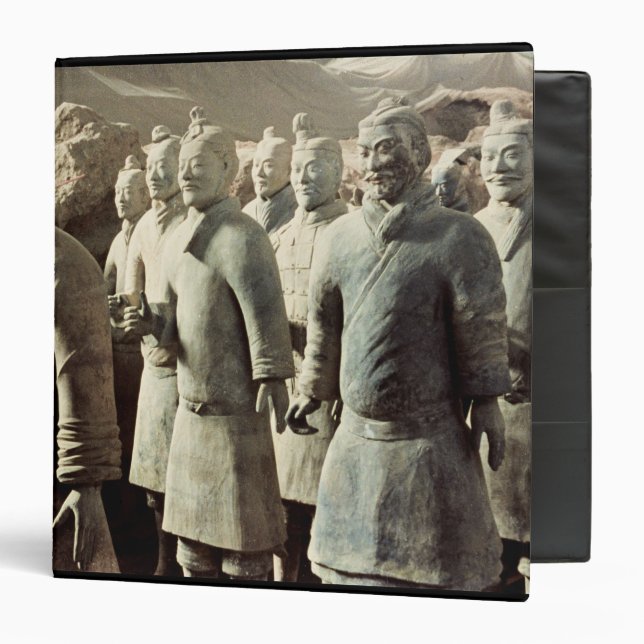 Terracotta Army, Qin Dynasty, 210 BC; warriors Binder (Front/Inside)