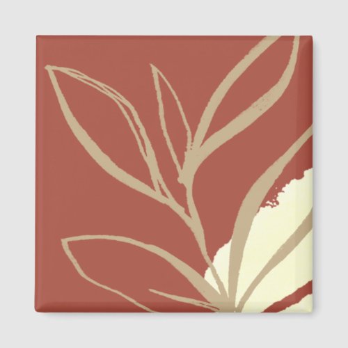 Terracotta Boho Watercolor Magnet