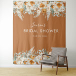 Terracotta Bridal Shower Photo Booth Backdrop<br><div class="desc">Terracotta Bridal Shower Photo Booth Backdrop. Find matching items by scrolling down and clicking on this collection. Change the background color by clicking "customize further"</div>