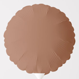 Terracotta Burnt Orange Solid Color Balloon