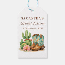Terracotta Cactus Arizona Cowgirl Bridal Shower